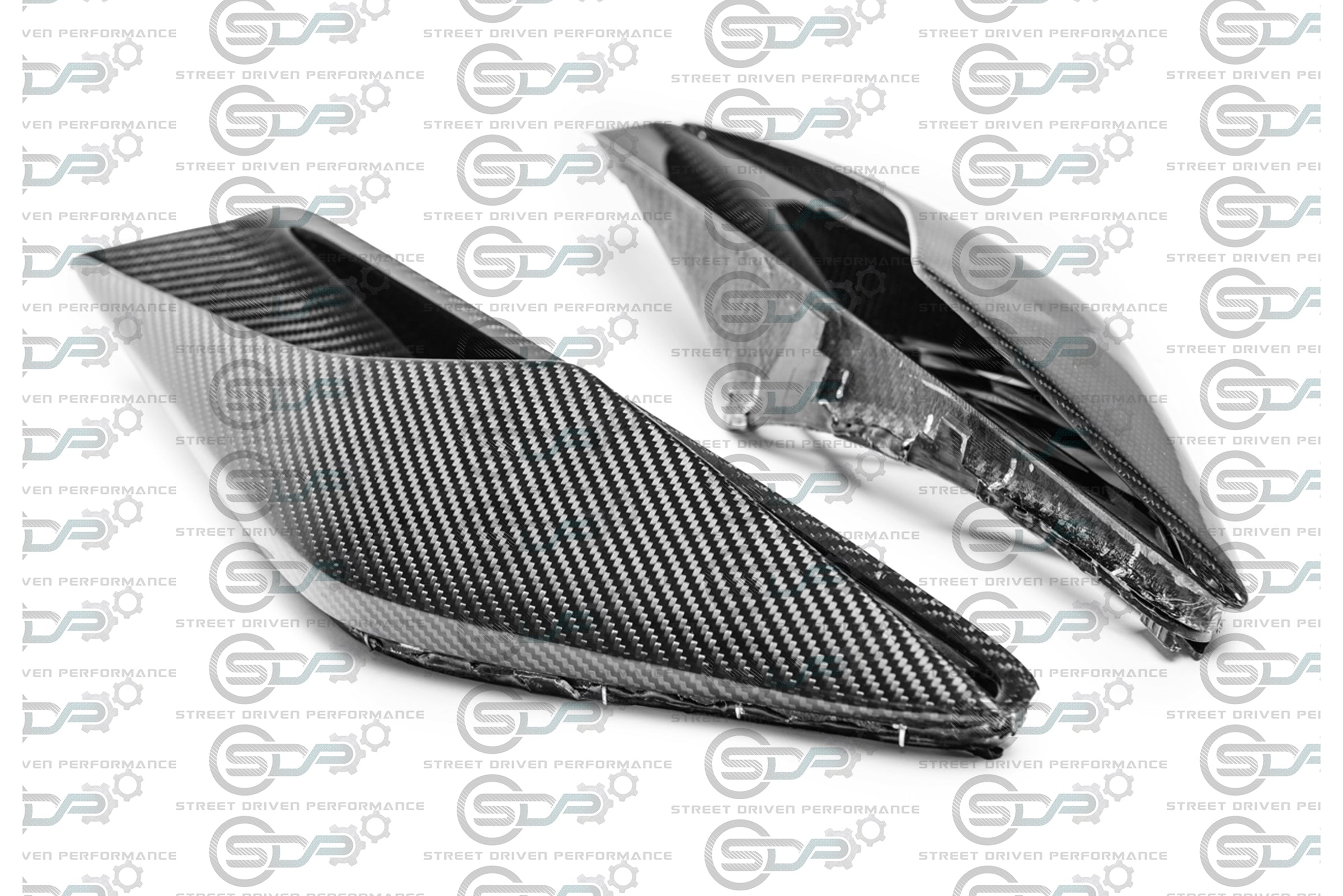 2014-2019 C7 - Corvette - Carbon Fiber Rear Quarter Panel Vents - Z06 Style